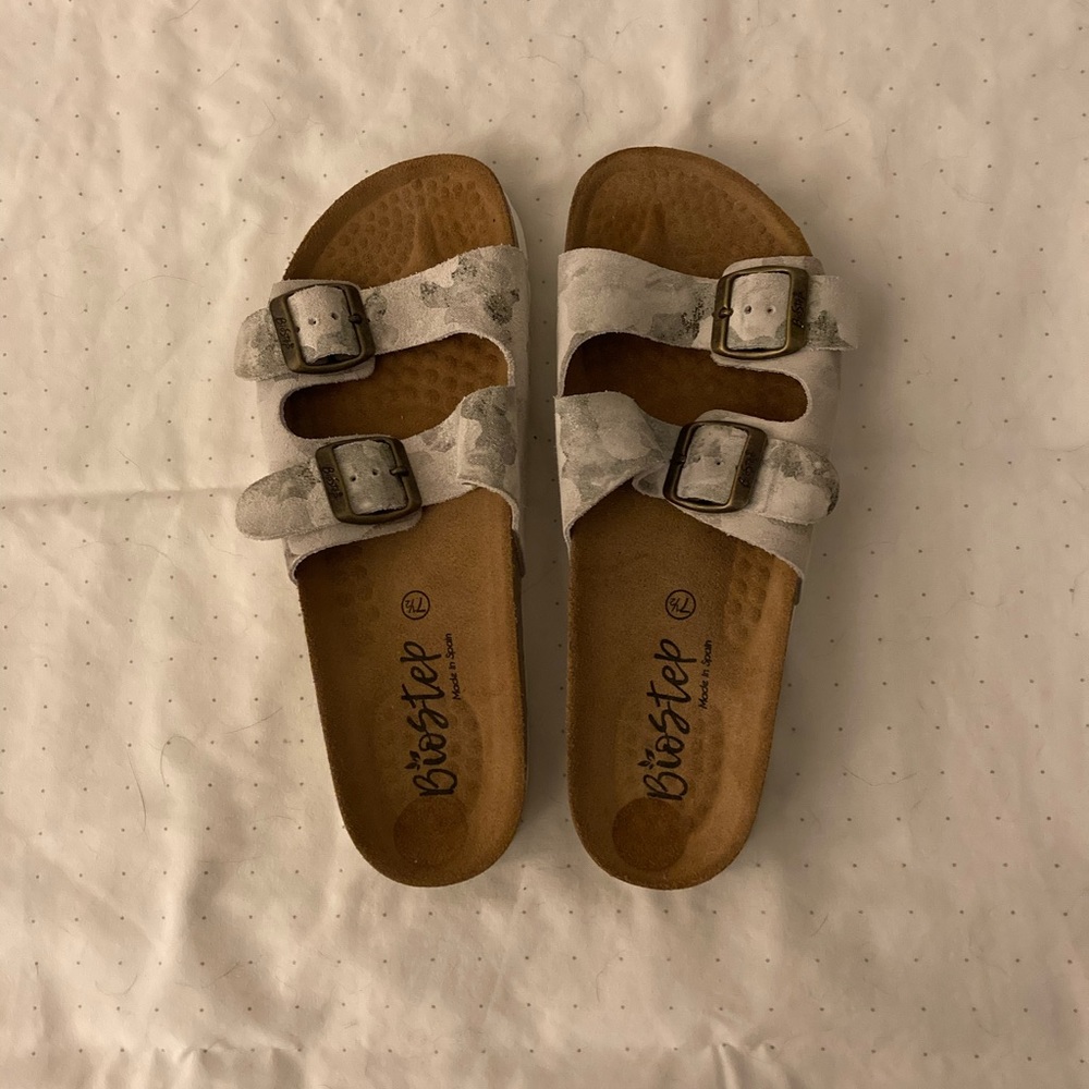 Birkenstock Style Slip On Sandals